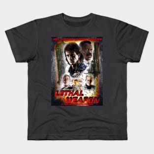 Lethal Weapon Movie Poster Kids T-Shirt